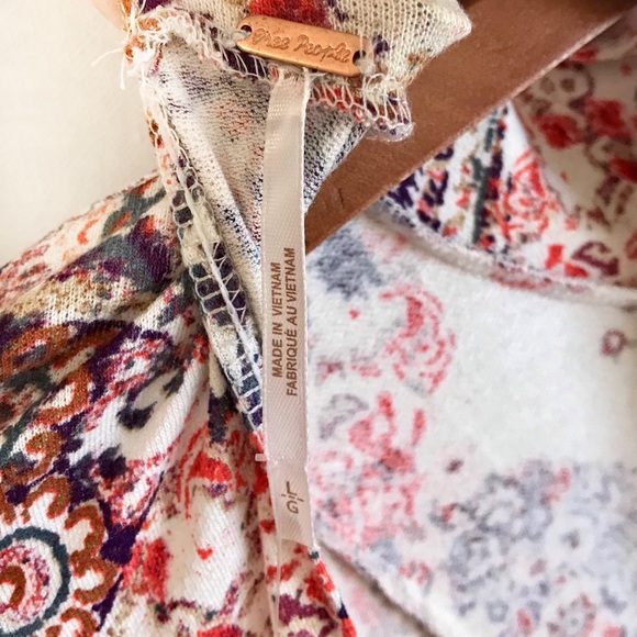 Free People All Dolled Up Mini Dress Size L - Picture 7 of 8